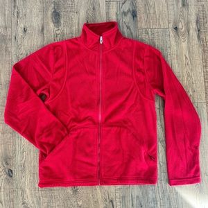 Red fleece medium
